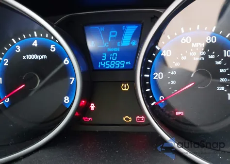 2012 Hyundai Tucson Gls from USA, damaged, VIN KM8JU3AC4CU386871